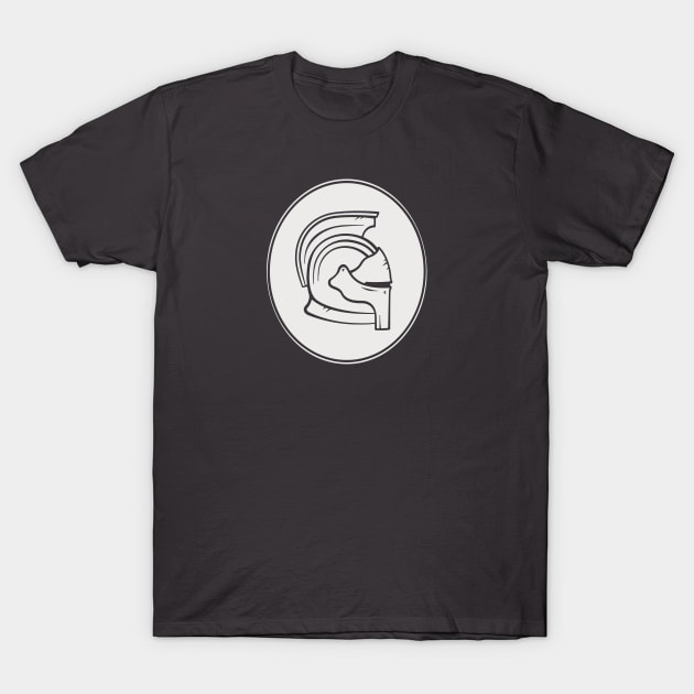 Dark Souls - Knight's Helm T-Shirt by Onwards Upwards